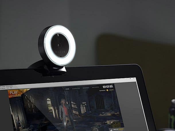 Веб-камера Razer Kiyo со встроенной подсветкой