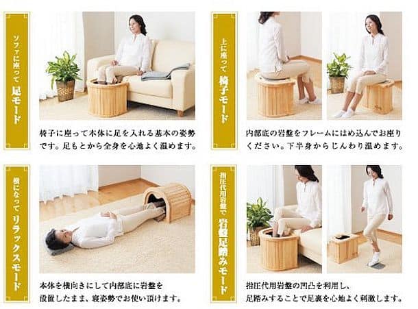 Инфракрасная массажная ванночка для ног Ashi no Suke