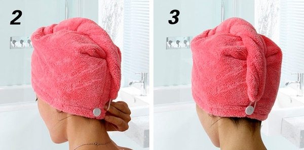 Быстросохнущее полотенце для головы Giantex