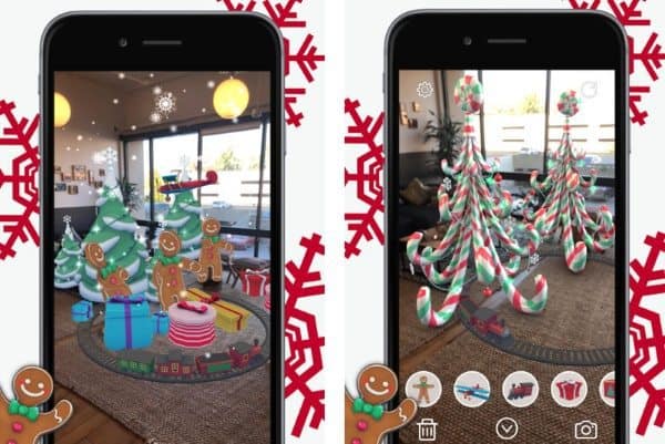 Deck Your Halls - новогоднее украшение дома в дополненной реальности