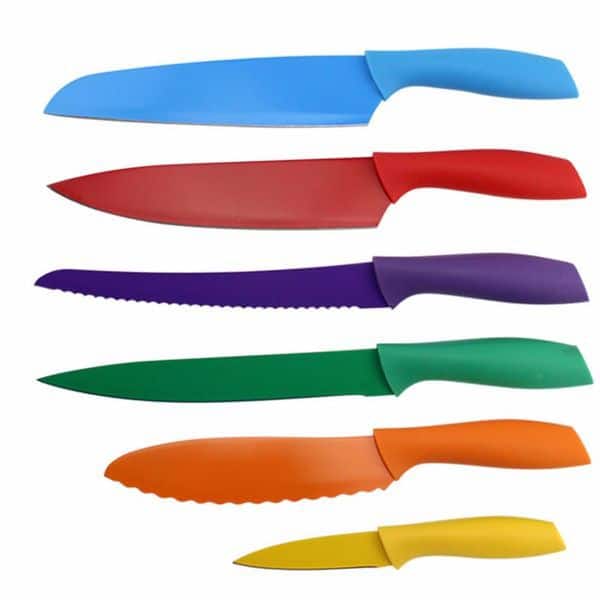 Многоцветный набор ножей Findking