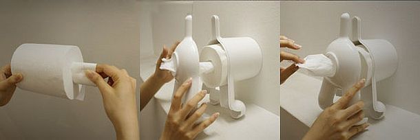 Дозатор туалетной бумаги «Собачья попка»