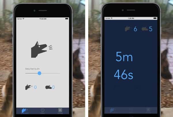Good Woofy - приложение, помогающее отучить собаку от бесполезного лая