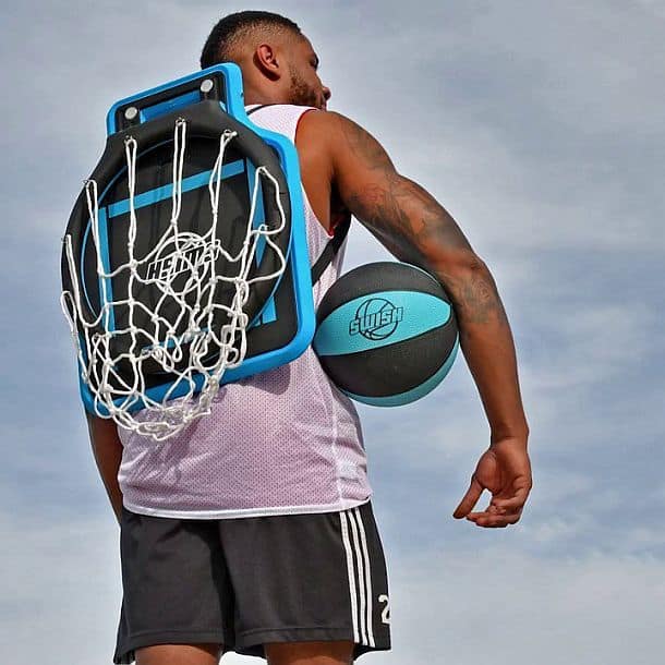 Переносной баскетбольный щит с мячом Swish