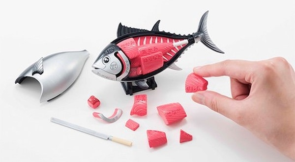 Японская 3D-головоломка в виде тунца