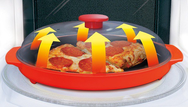 Сковородка для разогрева пиццы в микроволновке Reheatza