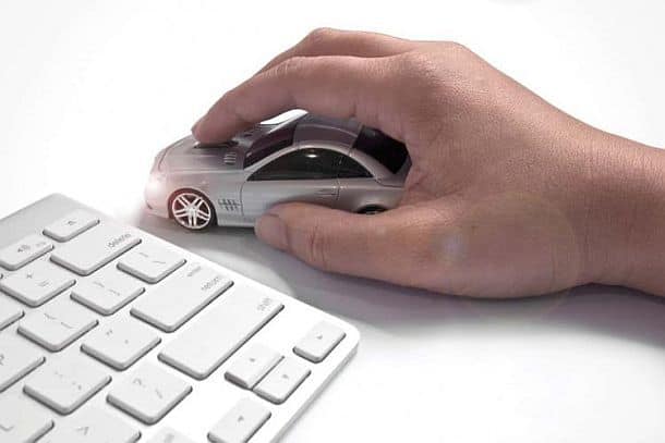 Беспроводная компьютерная мышь Click car