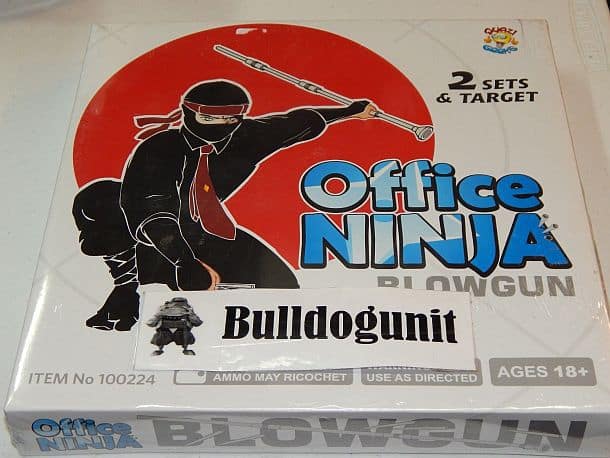 Духовая трубка-ружье Office Ninja