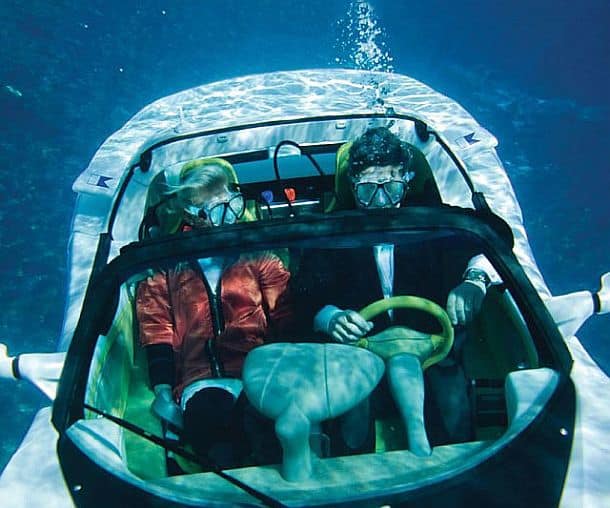 Подводный спортивный кабриолет Submarine Sports Car