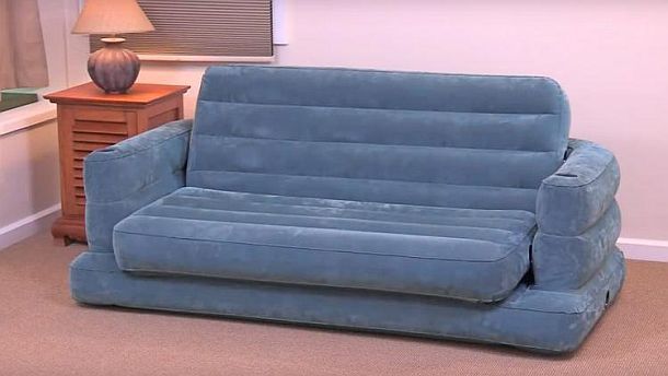 Надувной диван кровать pull out sofa