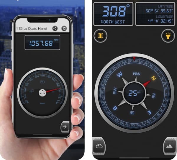 Compass X - продвинутое приложение для туристов