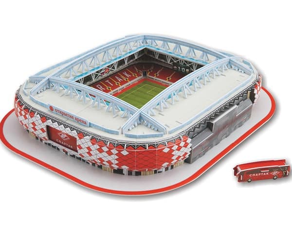 Сборная 3D-модель стадиона "Открытие Арена"