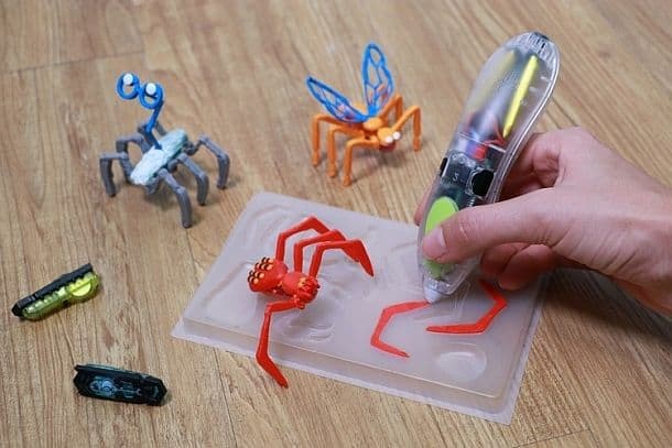 Комплект для создания трехмерных моделей роботов 3Doodler Robotic Pen Set