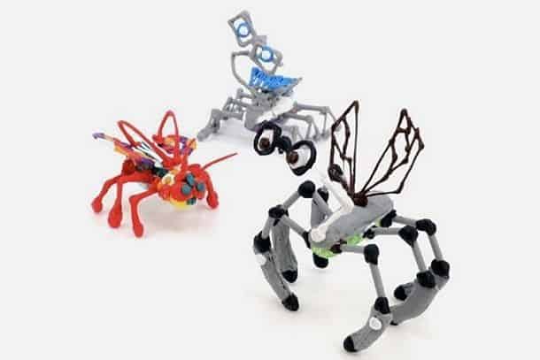 Комплект для создания трехмерных моделей роботов 3Doodler Robotic Pen Set