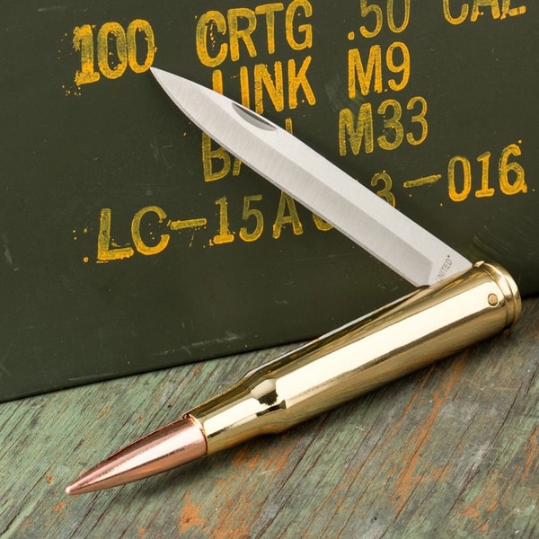 Карманный нож в виде патрона от BUD K
