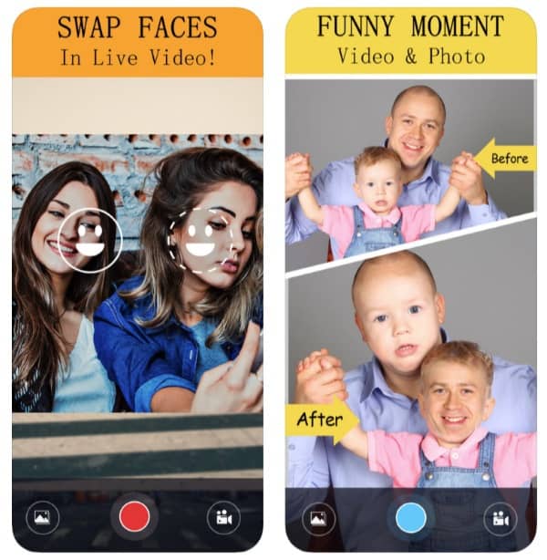 Face Swap Video - приложение для обмена лицами в реальном времени