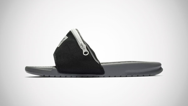Сланцы Nike Benassi с кармашком на молнии