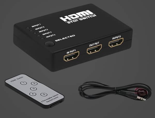 Свитчер для 5 HDMI-устройств
