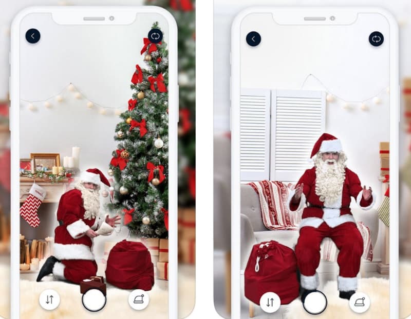 Приложение Catch Santa AR - Дед Мороз в дополненной реальности