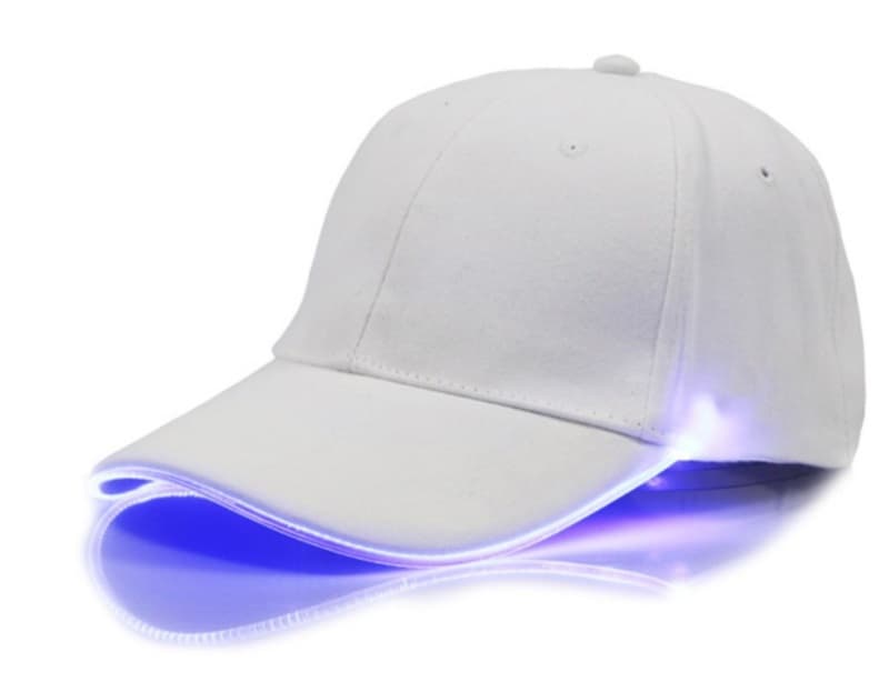 Бейсболка с цветной LED-подсветкой Zacoo