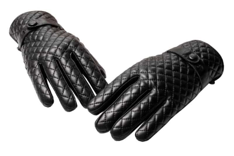 Мужские перчатки из кожи