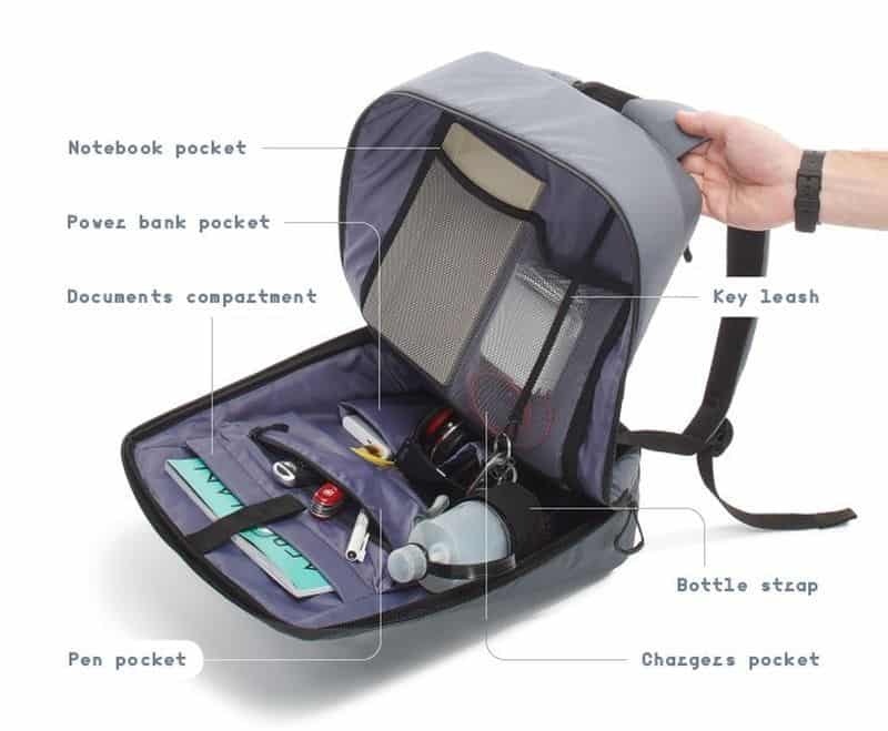 Рюкзак с пиксельным экраном Pix