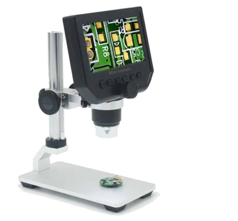 Цифровой микроскоп с цветным экраном