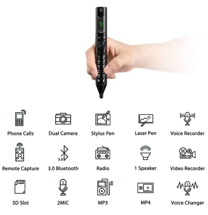 Смартфон в формате ручки Zanco S Pen