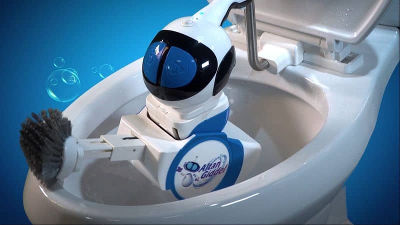 Роботизированный ёршик для чистки туалета Giddel
