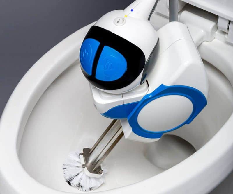 Роботизированный ёршик для чистки туалета Giddel