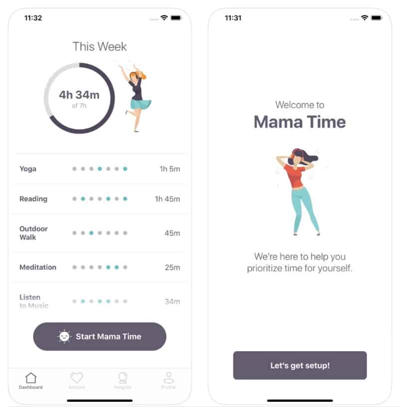 Mama Time - приложение-планировщик для мам