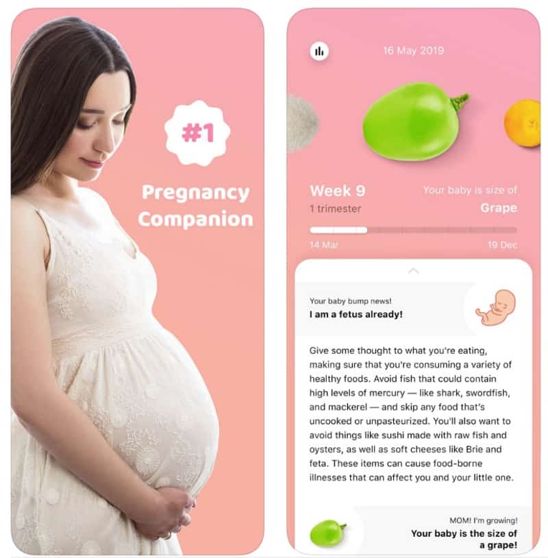 Pregnancy Tracker - приложение для отслеживания беременности
