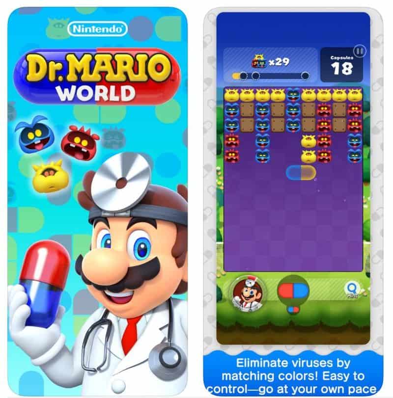 Dr. Mario World - новый пазл от Nintendo