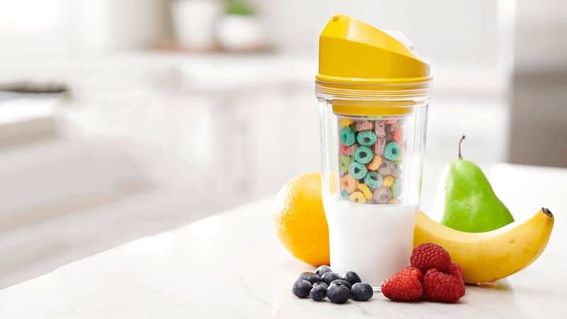 Портативный стакан для приготовления здорового завтрака CrunchCup