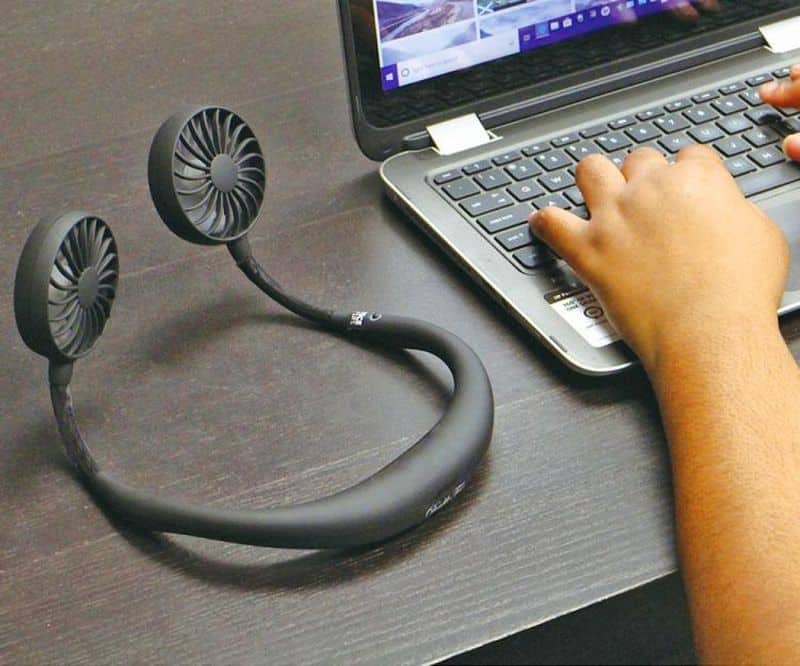Персональный вентилятор для ношения на шее