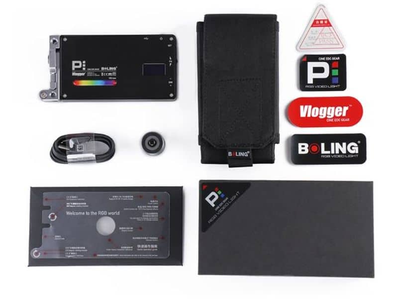 Световая RGB-панель для фотокамер Boling BL P1