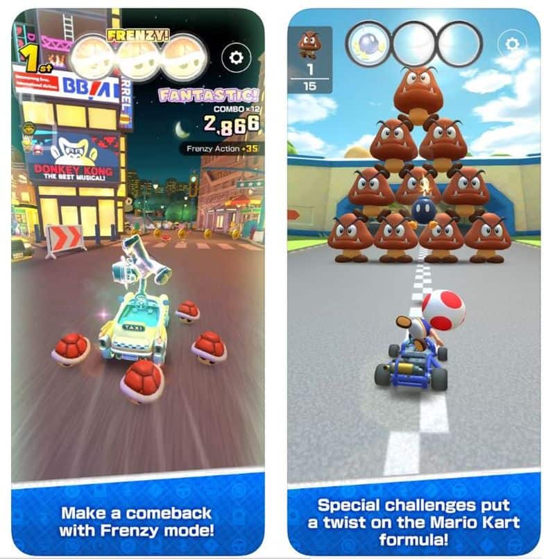 Mario Kart Tour - новая мобильная игра от Nintendo