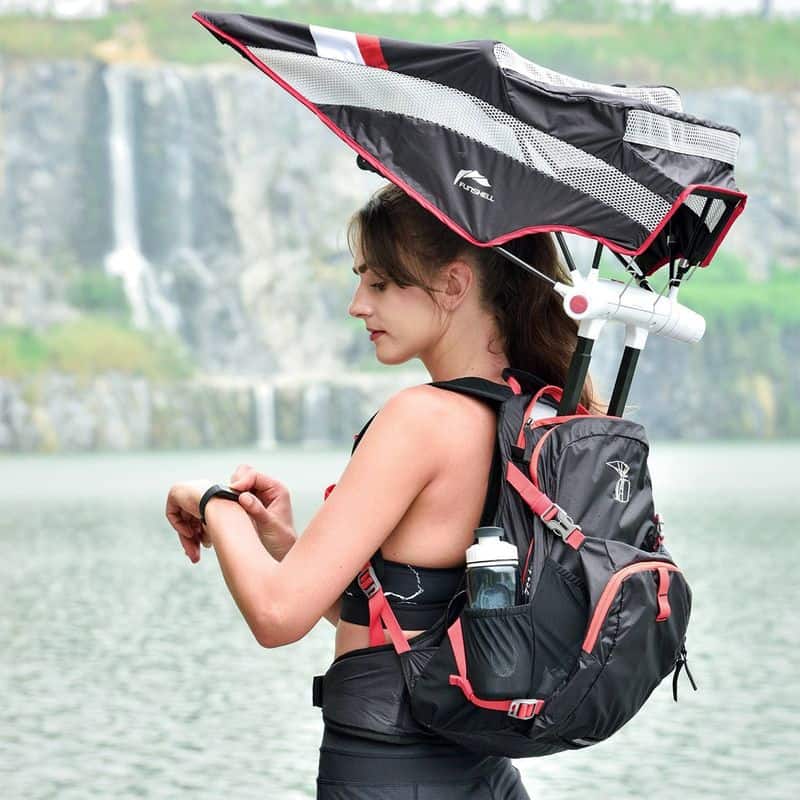 Рюкзак со встроенным зонтиком и вентилятором EZ Funshell