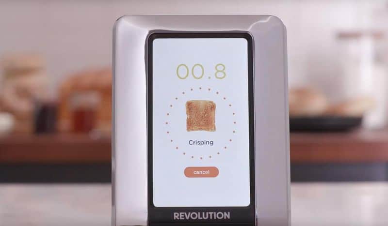 Умный тостер с цветным экраном Revolution