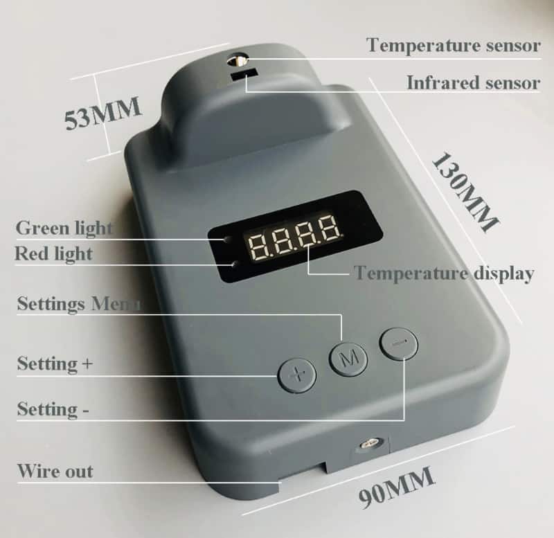 Автоматический измеритель температуры тела