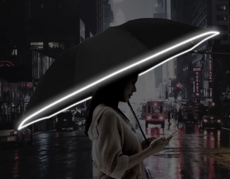 Зонтик со встроенным фонариком YouPin