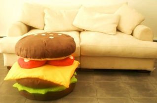 Кровать в виде гамбургера